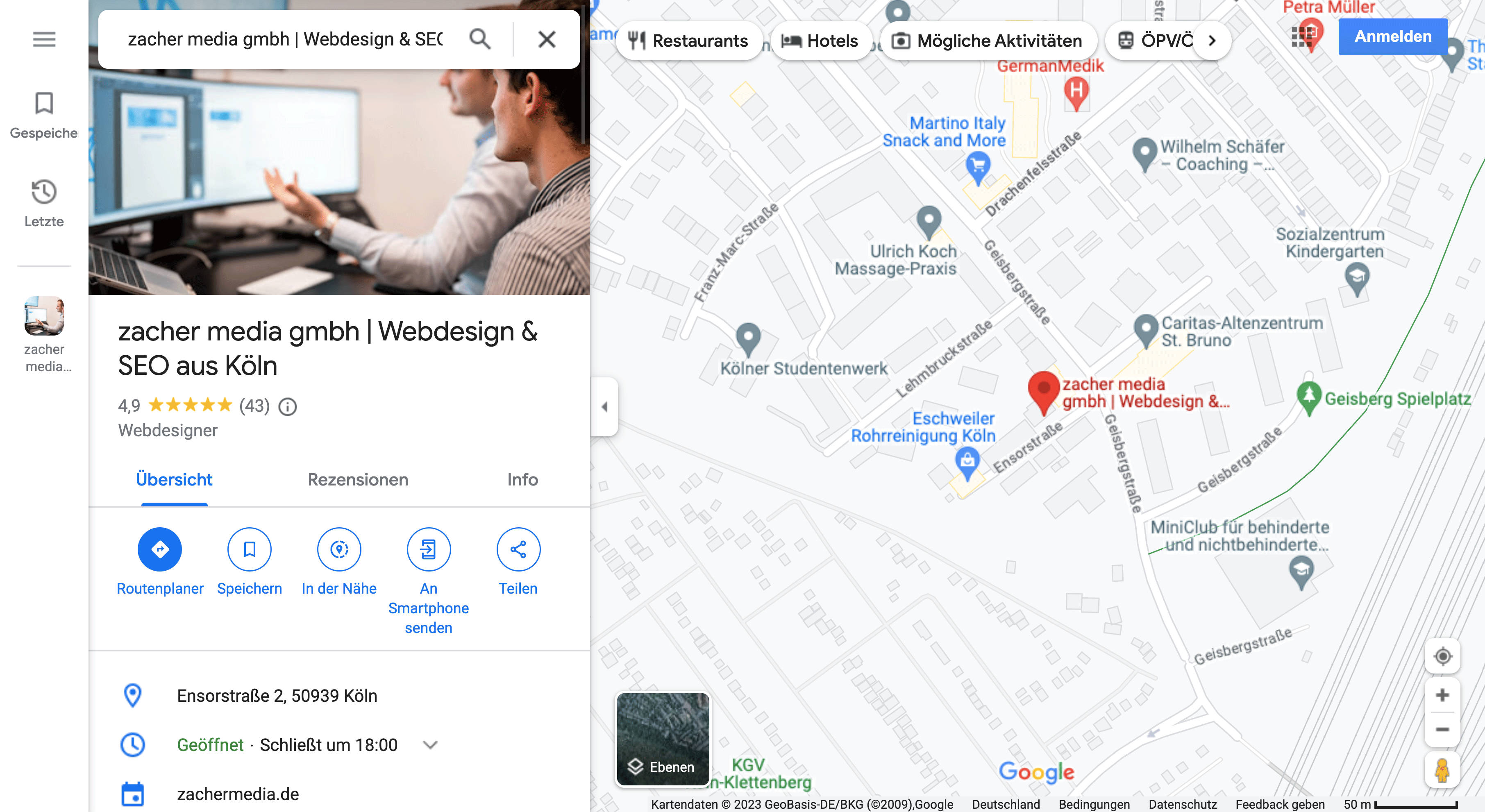 Lokale SEO Experten Köln