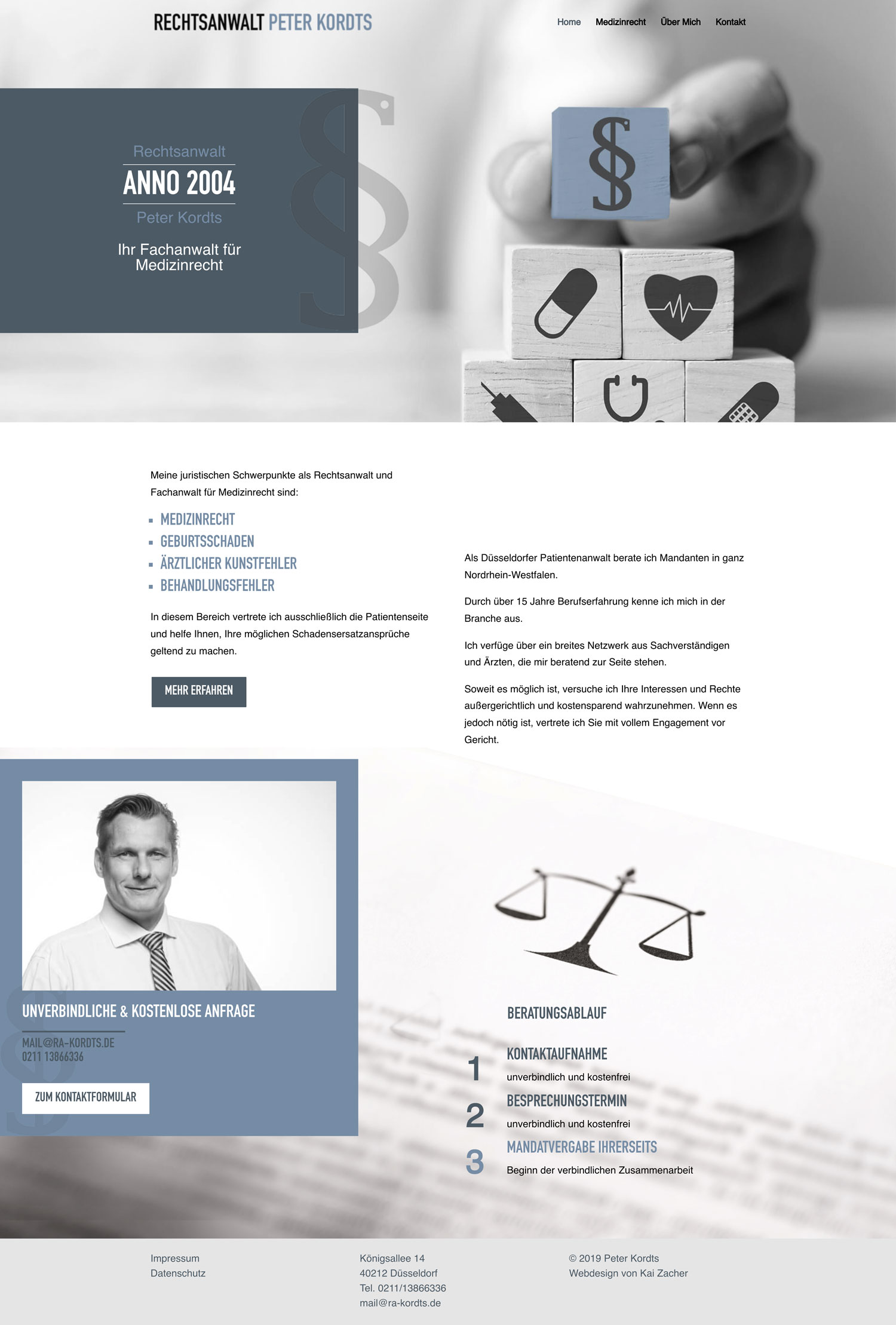 Rechtsanwalt Webdesign Köln