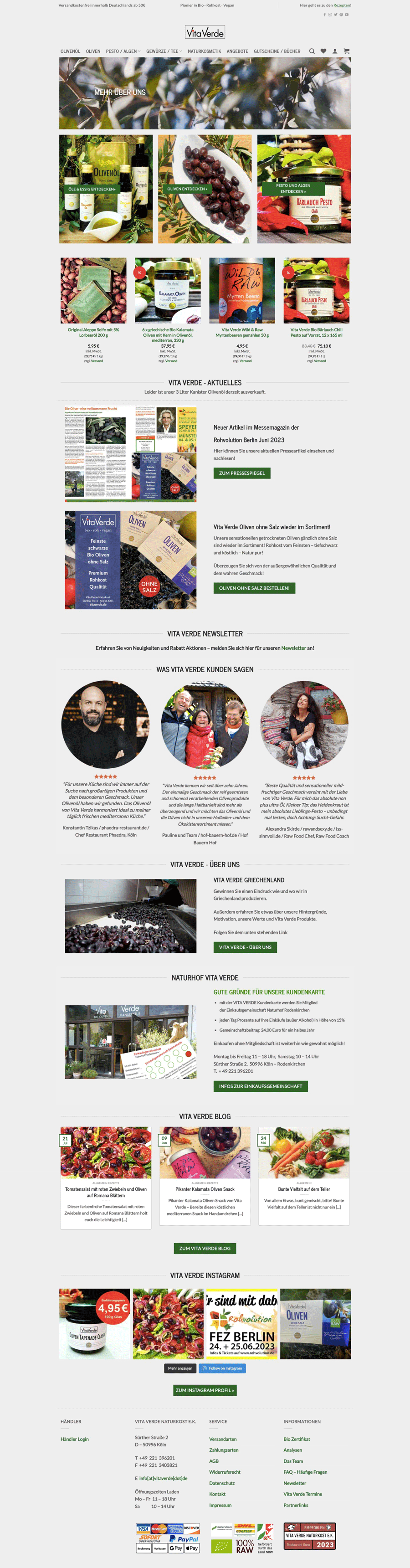 Vita Verde Webdesign Köln